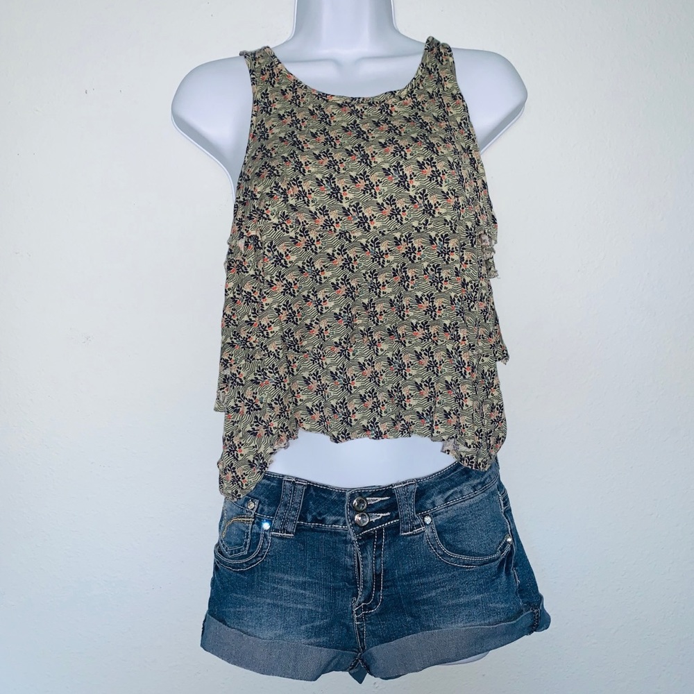 Pins and Needles Top Size M, 2bbebe Short Size 28